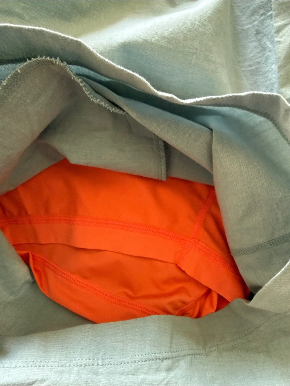 Birddogs Shorts Men’s Gray Blue Lined Hiking Gym Running Athletic Shorts Sz XL - Picture 7 of 7